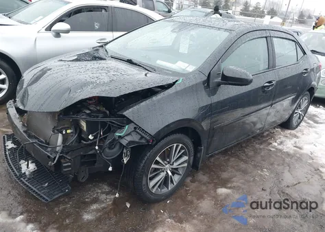2018 Toyota Corolla Le из США, поврежденный, VIN 2T1BURHE4JC971625